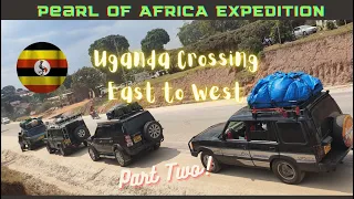 Crossing Uganda, East to West in #LandRovers (Beautiful Landscapes)