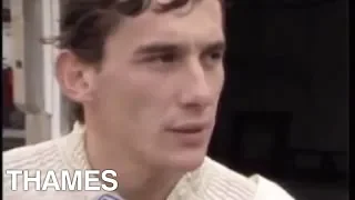 Ayrton Senna interview | Formula one | British Grand Prix | Thames news | 1984