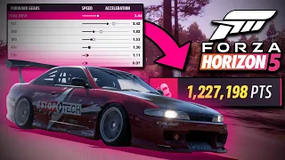 How To Tune A Drift Car in FORZA HORIZON 5 (COMPETE WITH FORMULA DRIFT CARS)