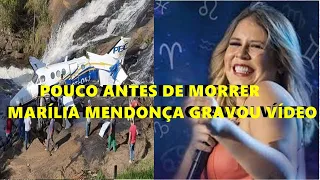 MARÍLIA MENDONÇA GRAVOU VÍDEO POUCO ANTES DE MORRER, VEJA!