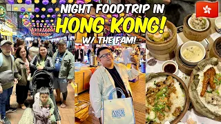 HONG KONG 2024: Tara sa Temple Street Night Market + Dim Sum dinner with the Fam!🇭🇰 | Jm Banquicio