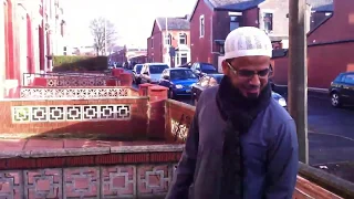 Shaikh Abu Bakr Shatri Playing Football  Blackburn UK أبو بكر الشاطري