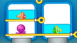 fish love game pull the pin save the fish game rescue mobile game Android gameplay