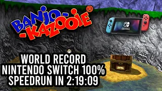 (Outdated WR) Banjo-Kazooie (Switch) 100% Speedrun in 2:19:09