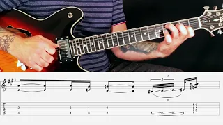 Josh Smith - Instagram blues chorus in A - How to play - guitar lesson with tabs