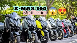 X-max 300 The best compilation at all time / The best modification X-MAX 300 YAMAHA😱