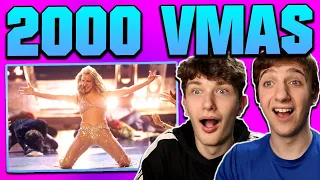 Britney Spears - 2000 VMAs 'Oops I Did It Again' / 'Satisfaction' REACTION!! MTV