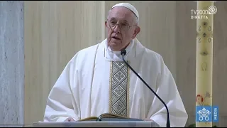Papa Francesco, omelia a Santa Marta del 16 aprile 2020