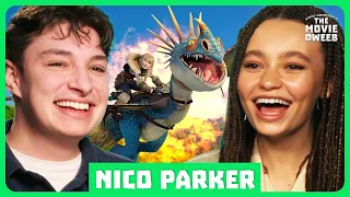 Nico Parker Teases Most Exciting Live-Action How To Train Your Dragon Scene 🐲 | The Movie Dweeb