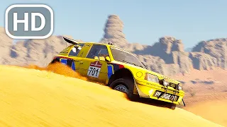 Dakar Desert Rally - Peugeot 205 T16 Grand-Raid Gameplay PC