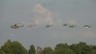 MAKS 2019 Helicopters Formation