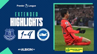 Extended PL Highlights: Everton 1 Albion 4