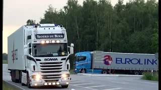 Travemünde Skandinavienkai Truck Spotting with V8 sound and New Generation Scania 2.0