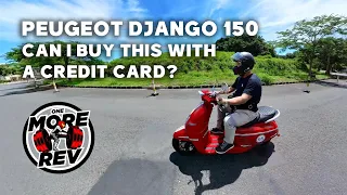 First impression and test ride of the Peugeot Django 150