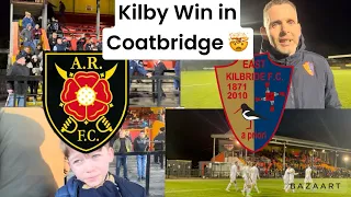 Kilby Win In Coatbridge 🤯| Albion Rovers vs East kilbride Vlog | Ft Ryan Mcann