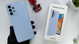 Samsung A23 5G Unboxing | Hands-On, Design, Unbox, Set Up new, AnTuTu Benchmark, Camera Test