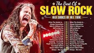 Slow Rock Nonstop Medley 80s 90s 💖 Bon Jovi, Nirvana, Aerosmith, Scorpions, Nazareth, GnR, U2 Vol 2