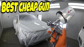 Best Cheap Paint Gun to Paint a Car!