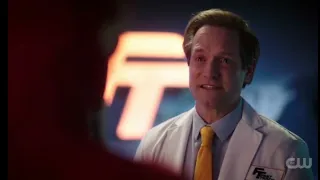 The Flash 8x18 Barry trust Eobard Thawne and helps him Scene