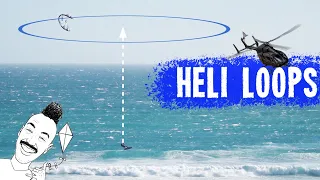 How To HELI LOOP / DOWNLOOP / LANDING LOOP FOR BIG JUMPS BIG AIR Kitesurfing | Get High with Mike