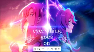 Porter Robinson - Everything Goes On (Axcel Remix) [Lyric Video] | Star Guardian 2022