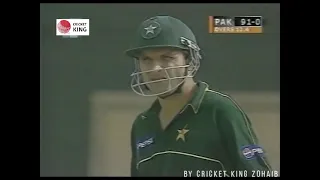 Shahid Afridi 3 huge sixes against New Zealand | Sharjah Cup 2002