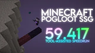 Beating Minecraft In Under 60 Seconds [TAS]