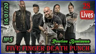 Five Finger Death Punch in Moscow, Adrenaline Stadium, 16.01.2020