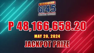 [LIVE] PCSO 9:00 PM Lotto Draw - May  20, 2024