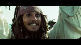 Pirates Of The Caribbean  Dead Man's Chest Hindi   Devi jhons and jack sparrow Funny Scenes 11