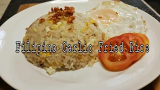 Filipino Garlic Fried Rice Simple and Easy to Cook | Fried Rice Recipe