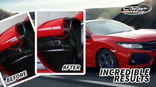 Incredible Results - Color N Drive  Honda Civic - Car Paint Chip Repair