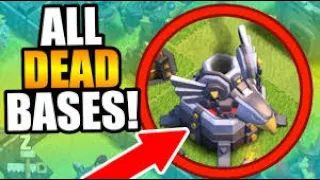 how to find dead bases in coc