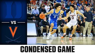 Duke vs. Virginia Condensed Game | 2023 New York Life ACC Men’s Basketball Tournament