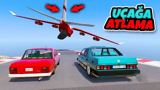 Efsane Türk Tofaş Ailesi Arabalar Uçağa Atlıyor - GTA 5