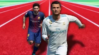 Ronaldo vs Messi - FIFA 18 Speed Test