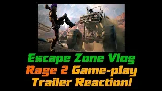 Rage 2 Game-play Trailer REACTION! Escape To Gaming