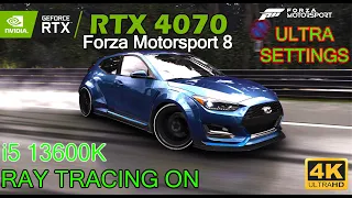 Forza Motorsport 8 Ray Tracing 4K RTX 4070 | i5 13600k | ULTRA settings