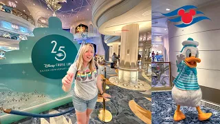 FIRST Silver at Sea Disney Cruise! Sail Away Party, Special Gifts, Drinks & Merch, Arendelle & More!