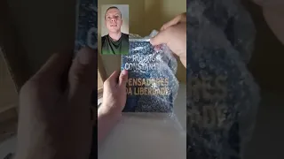 Unboxing Pensadores da Liberdade - @RodrigoConstantino1976 📖🔝