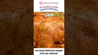 How to make Juicy ROAST CHICKEN RECIPE - How To Cook a Whole Chicken #shorts