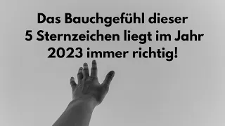 Liegt dein Bauchgefühl immer Richtig? 5 Sternzeichen haben im Jahr 2023 die stärkste Intuition!