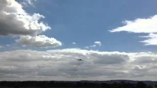 Vulcan XH558 V-Force fly past at Woodford Aerodrome