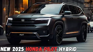 2025 Honda Pilot Hybrid Unveiled: Exclusive First Look!