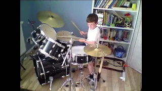 Lykke Li - I Follow Rivers, Drum Cover 2015, 7 Year Old Drummer, Harrison the Drummer