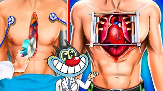 Oggy Become A Surgeon With Jack | Rock Indian Gamer |