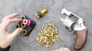 Using a Speed Beez Speed Loader with a Smith & Wesson Model 317 Revolver