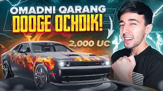 2,000 UC DODGE MOSHINA OLDIM 🔥 OMADNI QARANG - PUBG MOBILE!!!