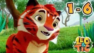 Leo and Tig - Full episodes collection (1-6) - Good Animated Movies for kids   Moolt Kids Toons