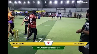 Live Cricket Match | Pitch Warriors vs Casa Warriors | 22-Apr-24 09:19 PM 8 overs | 7am Summer Gran